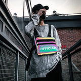 Reflective Chest Bag HipHop Tactical Streetwear Women Party