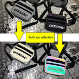Reflective Chest Bag HipHop Tactical Streetwear Women Party