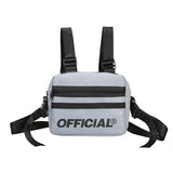 Reflective Chest Bag HipHop Tactical Streetwear Women Party