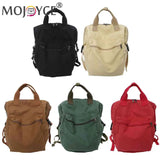 Retro Canvas Backpack Large Capacity Student Boy Girl Shoulder Rucksack