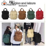 Retro Canvas Backpack Large Capacity Travel School Bag Crossbody Bags Handbags