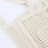 Retro Hollow Woven Crochet Bag Shopping Tote Knitting Handbags