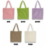 Retro Hollow Woven Crochet Bag Shopping Tote Knitting Handbags