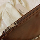 Stylish Retro Shoulder Bag Chain Women Soft Leather Hobo Handbag