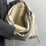 Vintage Willow Nail Pleated Shoulder Crossbody Bag Y2K