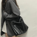 Vintage Willow Nail Pleated Shoulder Crossbody Bag Y2K