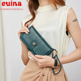 Retro Women Clutch Wallet Female Long Zipper Purse