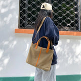 Retro Women Handbag Large Causal Tote Bag Lady Canvas Crossbody Bag