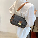 Retro Women Shoulder Bags Letter Handbag Totes Flap Bag
