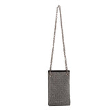 Bling Crossbody Handbag Rhinestone Chain Clutch