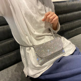 Rhinestone Evening Bag Envelope Handbags for Women Small Clutch