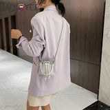 Rhinestone Bucket Handbag for Women