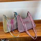 Rhinestone Handbag Evening Clutch Tote Purse for Women