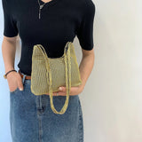 Rhinestone Evening Clutch Underarm Purse Outdoor Traveling