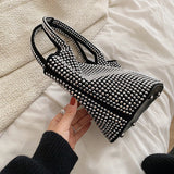 Sparkling Rhinestone Evening Clutch Handbag for Women