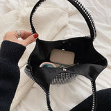Sparkling Rhinestone Evening Clutch Handbag for Women