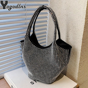 Sparkling Rhinestone Evening Clutch Handbag for Women