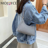 Suede Shoulder Bag Rhinestone Purse Business Tote Handbag