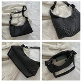 Rhinestone Shoulder Bag for Women Underarm Messenger Handbags