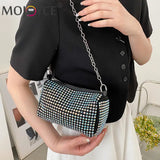 Rhinestone Shoulder Messenger Bag Diamond Ladies Casual Handbags