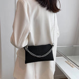 Rhinestone Chain Crossbody Bag Women's Handbag