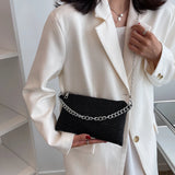 Rhinestone Chain Crossbody Bag Women's Handbag