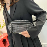 Rhinestone Waist Bag Diamond Fanny Pack Chain Hip Bum Purse Hot