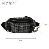 Rhinestone Waist Bag Diamond Fanny Pack Chain Hip Bum Purse Hot