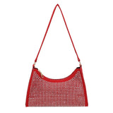 Rhinestone Women Handbag Tote Bag Ladies Diamond Female Travel Shoulder Top-Hand