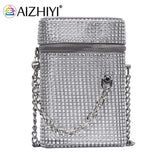Rhinestones Crystal Shoulder Bag Diamond Bucket Clutches