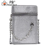 Crystal Shoulder Bag Evening Clutch Crossbody Handbag