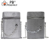 Crystal Shoulder Bag Evening Clutch Crossbody Handbag