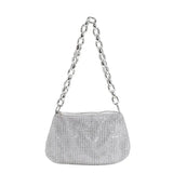Crystal Rhinestones Evening Clutch Bag Wedding Handbag