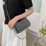 Crystal Rhinestones Evening Clutch Bag for Women, Wedding Purses Handbag