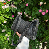 Rhinestones Evening Clutch Bag for Women Wedding Purses Handbag