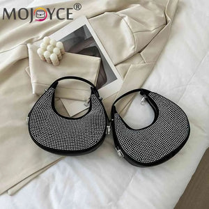 Crystal Rhinestones Evening Clutch Bag for Wedding Party