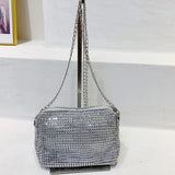 Rhinestone Evening Clutch Bag Crystal Party Wedding Purses Handbag