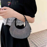 Crystal Rhinestones Evening Clutch Bag for Wedding Party