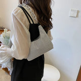 Rhinestones Evening Clutch Bag Diamonds Underarm Bag Office Lady