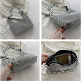 Rhinestones Evening Clutch Bag Diamonds Underarm Bag Office Lady