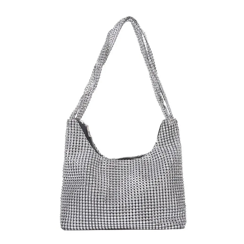 Rhinestones Evening Clutch Bag for Women Beaded Diamonds Purse