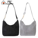 Rhinestones Shoulder Bag Crystal Female Dinner Party Wedding Purses Handbag