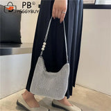 Rhinestones Shoulder Bag Crystal Female Dinner Party Wedding Purses Handbag
