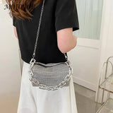 Rhinestones Shoulder Crossbody Bag Diamond Chain Messenger Bags