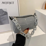 Rhinestones Shoulder Crossbody Bag Diamond Chain Messenger Bags