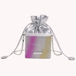 Sparkling Rhinestones Women Shoulder Bag
