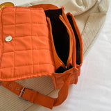 Rhombus Flap Shoulder Bags Handbags Adjustable Strap Tote Bag Satchel