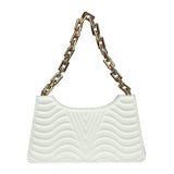 Rhombus Shoulder Bag PU Leather Handbag