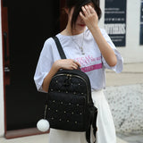 Rivet Backpack Women's Anti-theft Shoulder Bag
