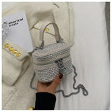 Summer Beaded Mini Crossbody Bag for Women